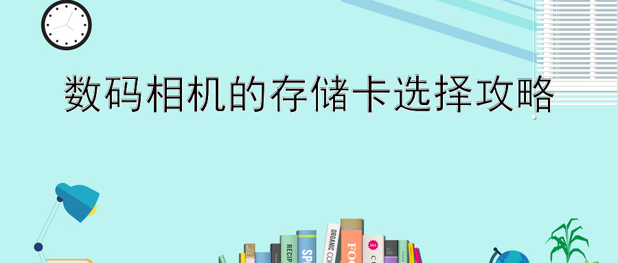 数码相机的存储卡选择攻略