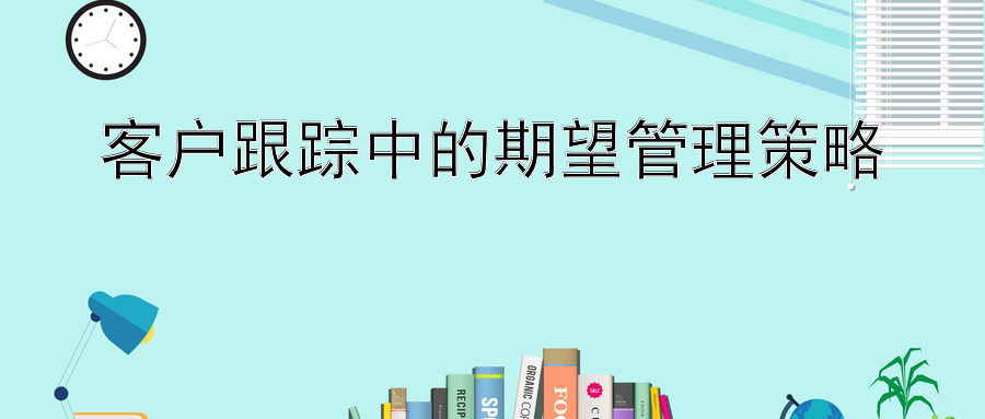 客户跟踪中的期望管理策略